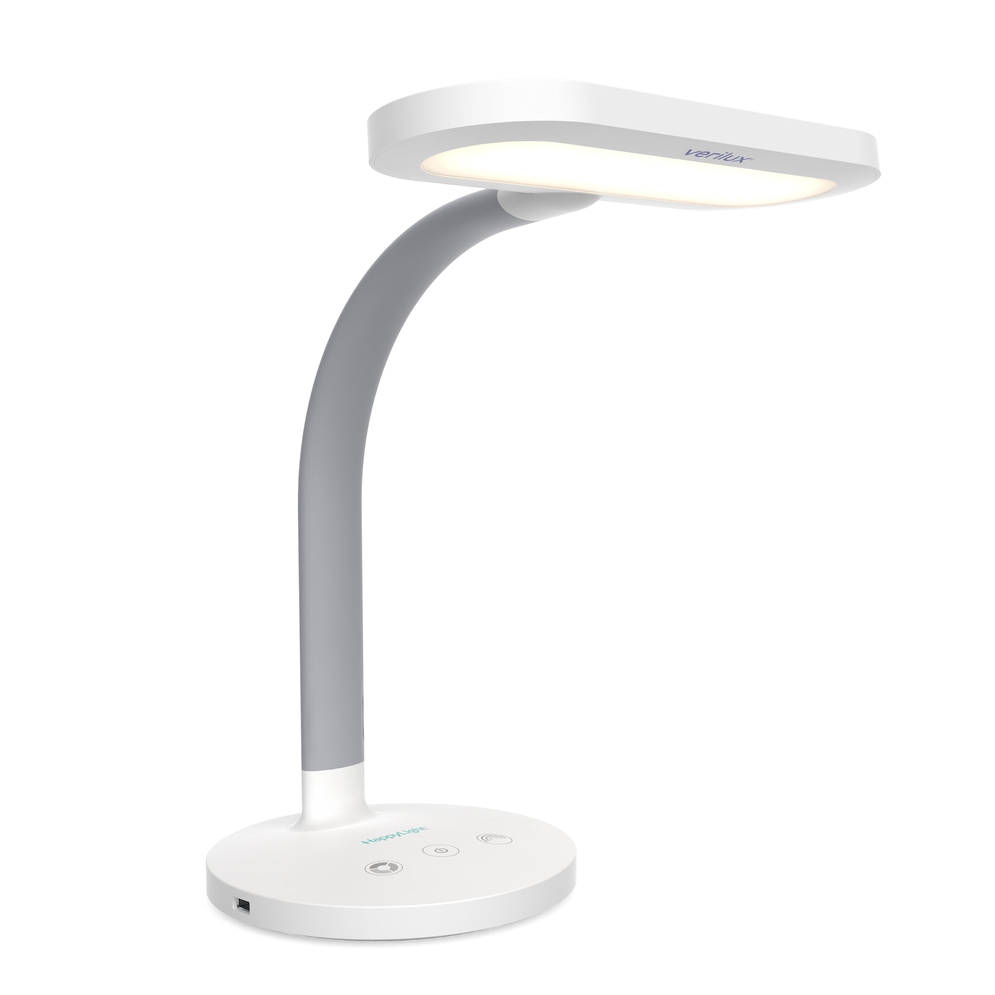 Verilux® HappyLight® Duo - 2-in-1 Light Therapy & Task Desk Lamp