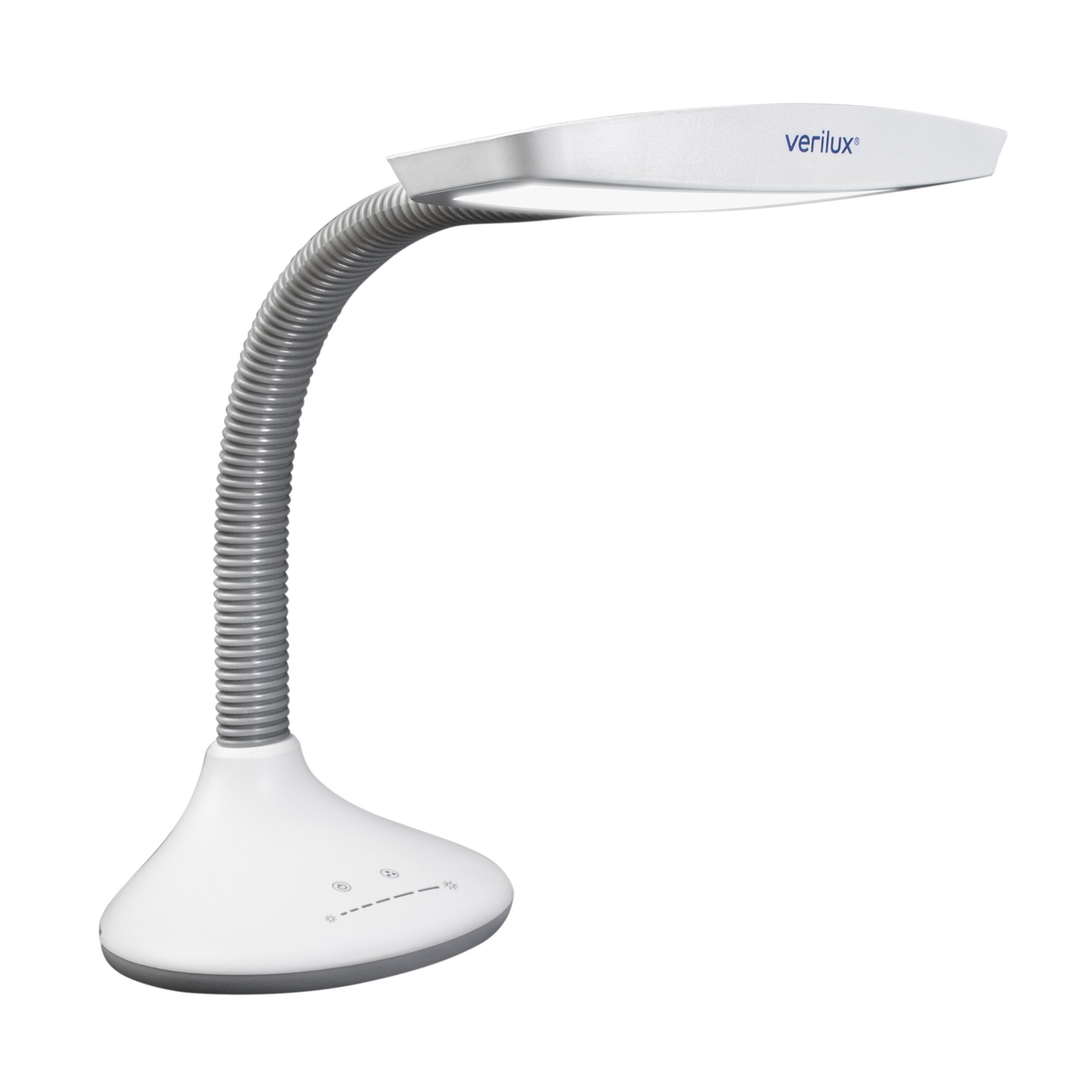 Daylight Naturalight LED Sewing Lamp, White and Silver