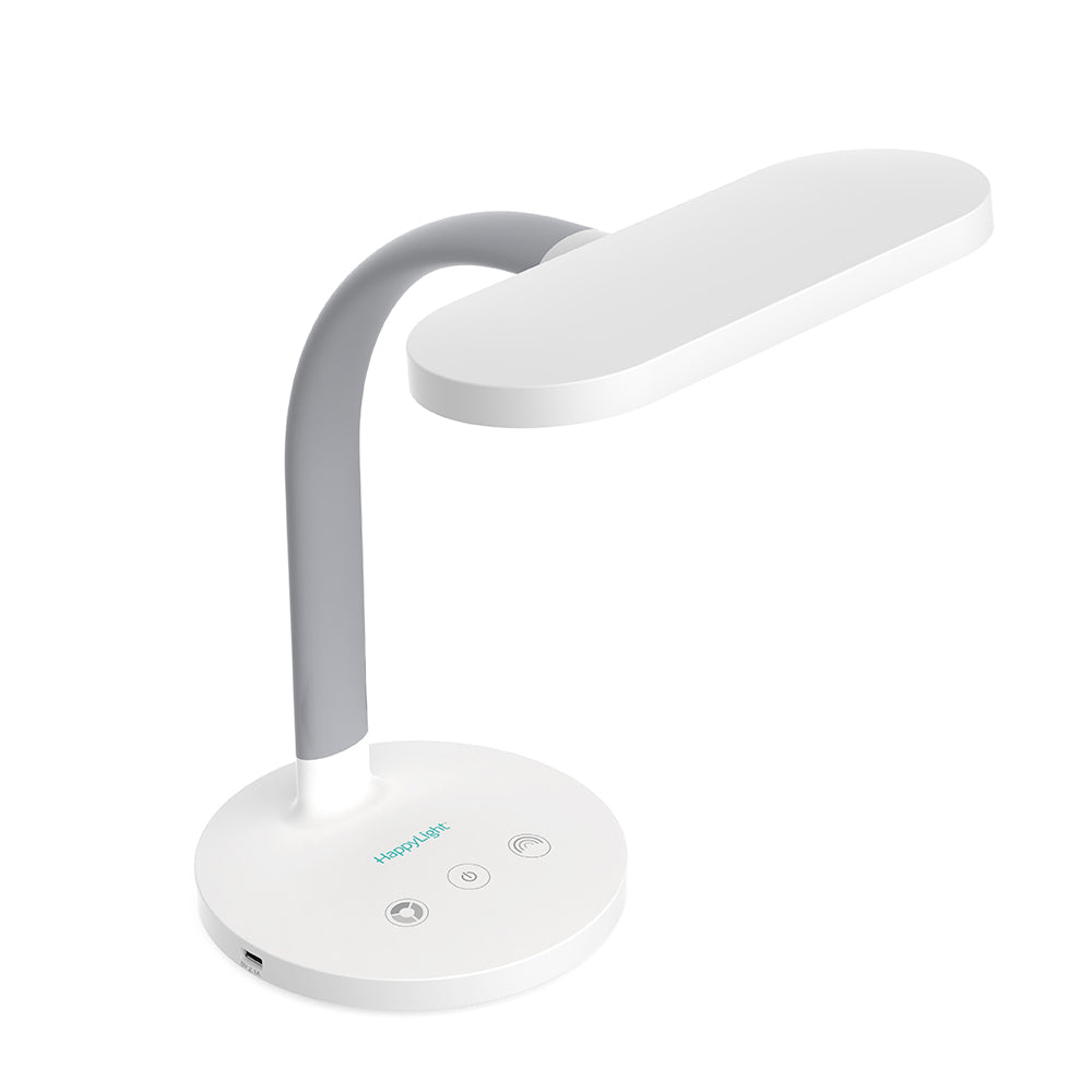 HappyLight® Duo 2-in-1 Light Therapy & Task Desk Lamp -